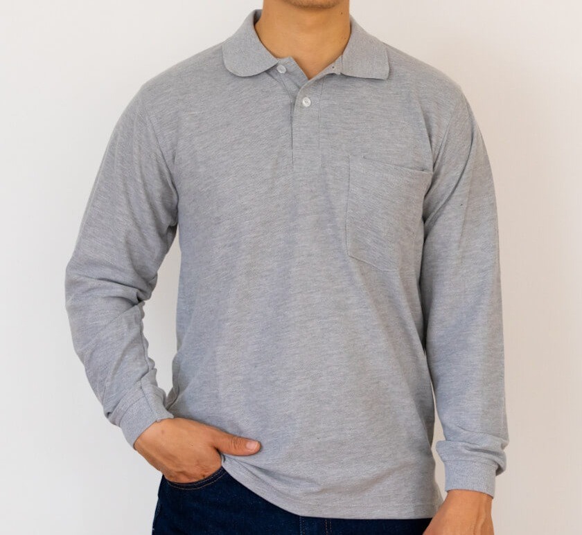 camibuzo manga larga hombre mujer