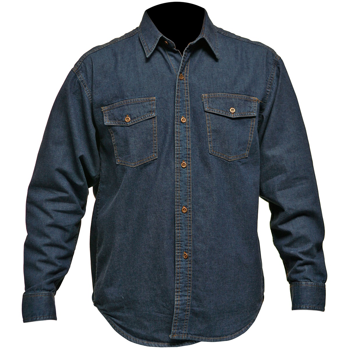 camisa indigo 7 onzas hombre mujer